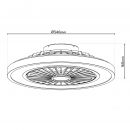 LED Deckenleuchten + Ventilator "ARIOSO"