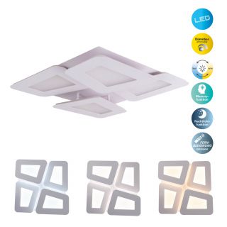 LED Deckenleuchte "SIMEN" weiß