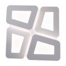 LED Deckenleuchte "SIMEN" weiß