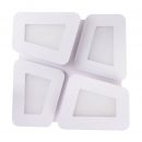 LED Deckenleuchte "SIMEN" weiß