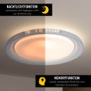 LED Deckenleuchte "CLAIRE" d: 50,5cm