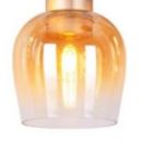 1 x Glas klein zu 7099245 "FUNDA" amber