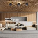 LED Spot "TRIMES" D: 11,5cm schwarz