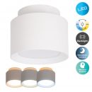 LED Spot "TRIMES" D: 14cm weiß