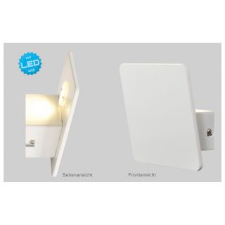 LED Wandleuchte "Stan" weiß