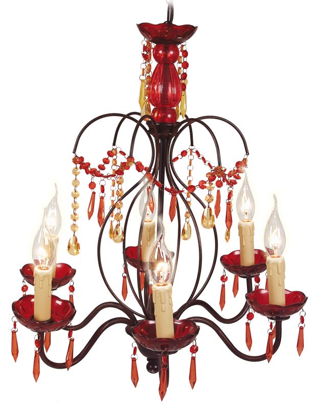 Krone Drop 6 flg. - licht-direkt.de, 79,95