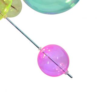 1 x Glasball - klein pink - zu 1085161+7026461