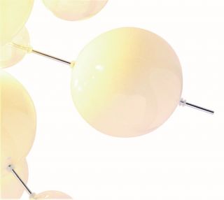 1 x Glasball - groß weiß - 1085123+7026423+7030923