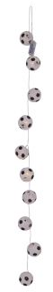 Japanballon-10er-Lichterkette "Fußball" indoor