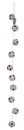Japanballon-10er-Lichterkette "Fußball"...