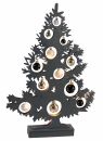 LED-Deko-Weihnachtsbaum h:50cm anthrazit