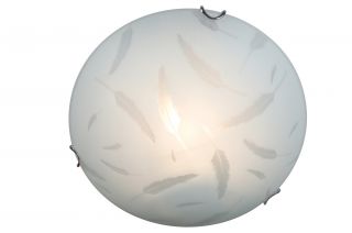 Glas-Deckenleuchte "Mezzo"