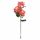 LED-Solar-Erdspieß "Blume" h:79cm rose