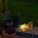 LED-Solar-Outdoorleuchte "Katze" l: 25cm