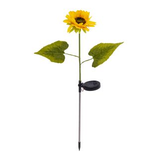 2er-Set Solarspieß "Sonnenblumen" h: 78,5cm