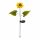 2er-Set Solarspieß "Sonnenblumen" h: 78,5cm